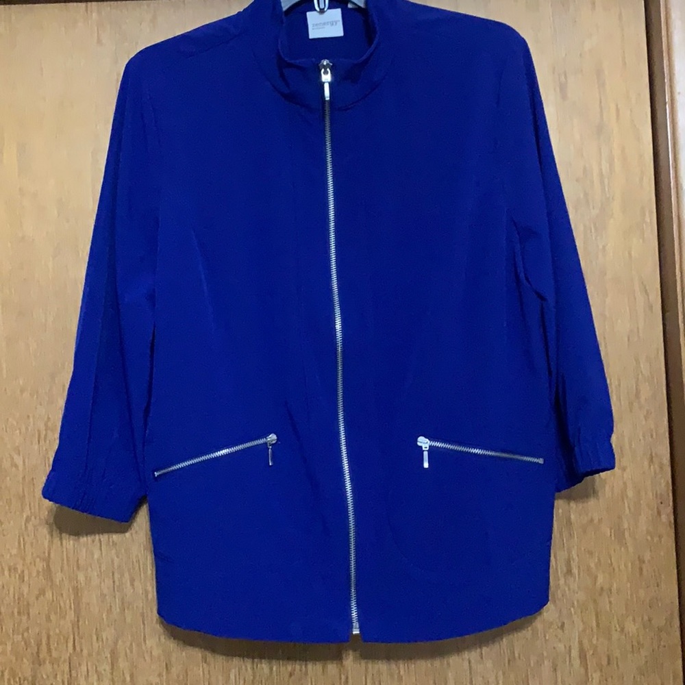 Chicos Blazer with silver detail